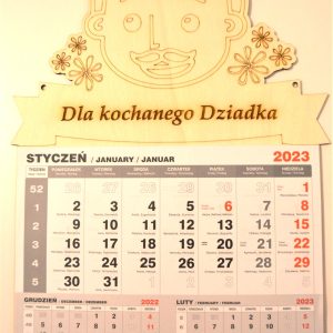 Kalendarz dla Dziadka wzór nr 5