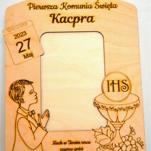 Ramka na zdjęcie – pamiątka Pierwszej Komunii Świętej